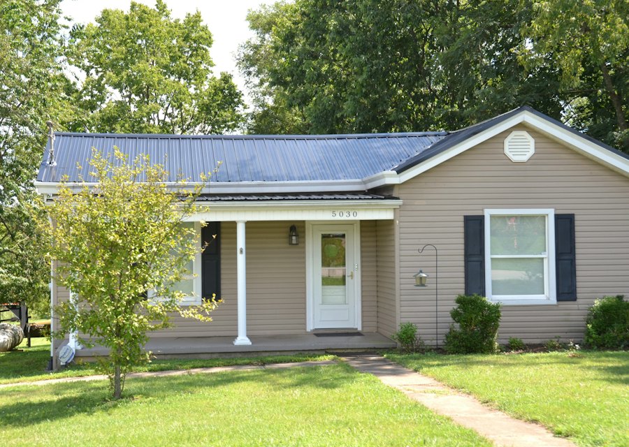 Blue Metal Roof Upgrade