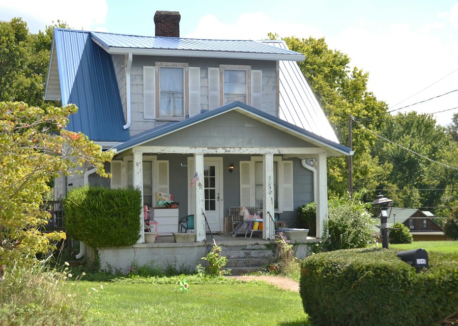 Two-Story Metal Re-Roof